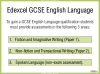 Edexcel GCSE English Language Exam Preparation - Paper 1, Section B Teaching Resources (slide 3/164)